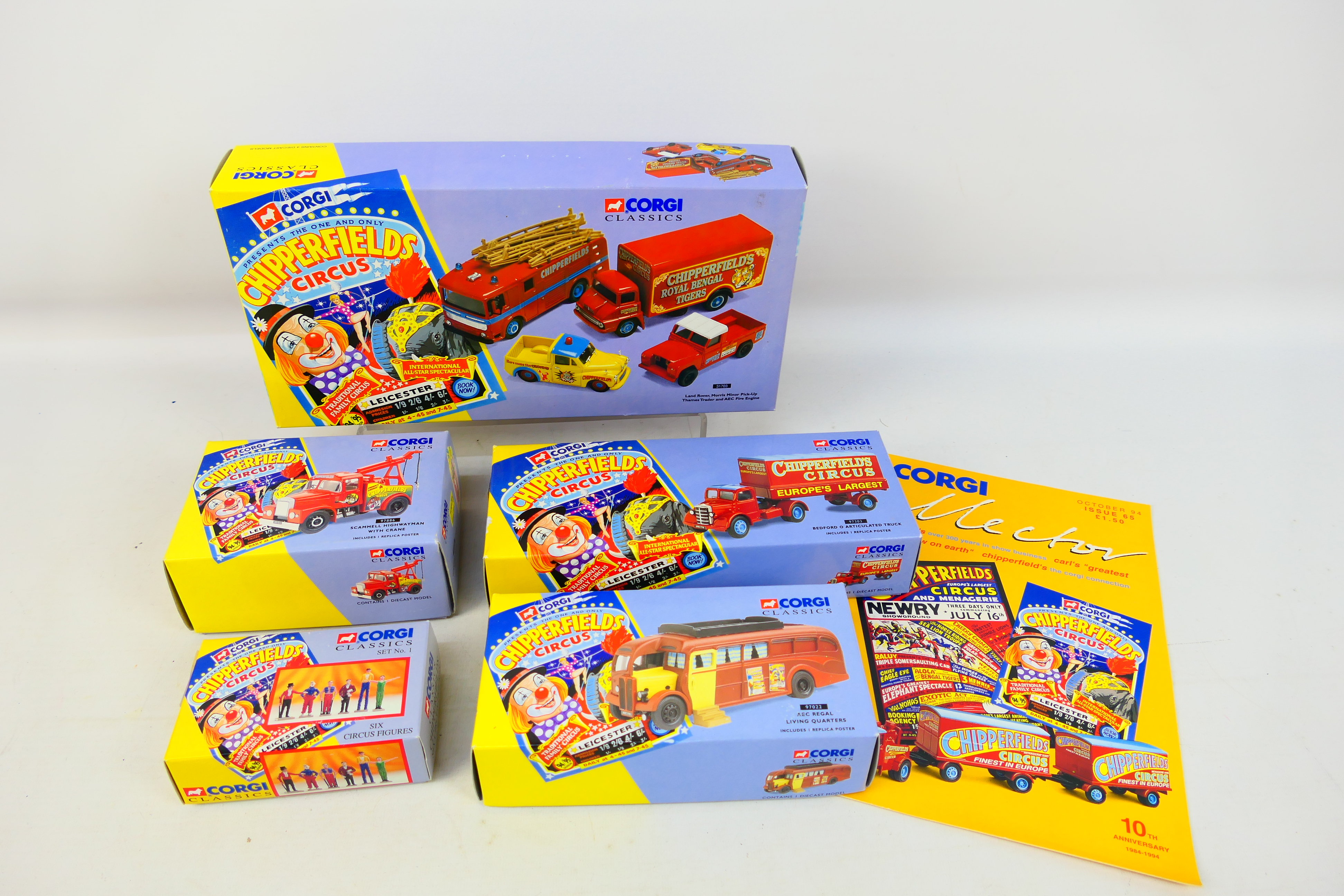 Corgi Classics - A collection of four boxed Limited Edition diecast vehicles plus a box of