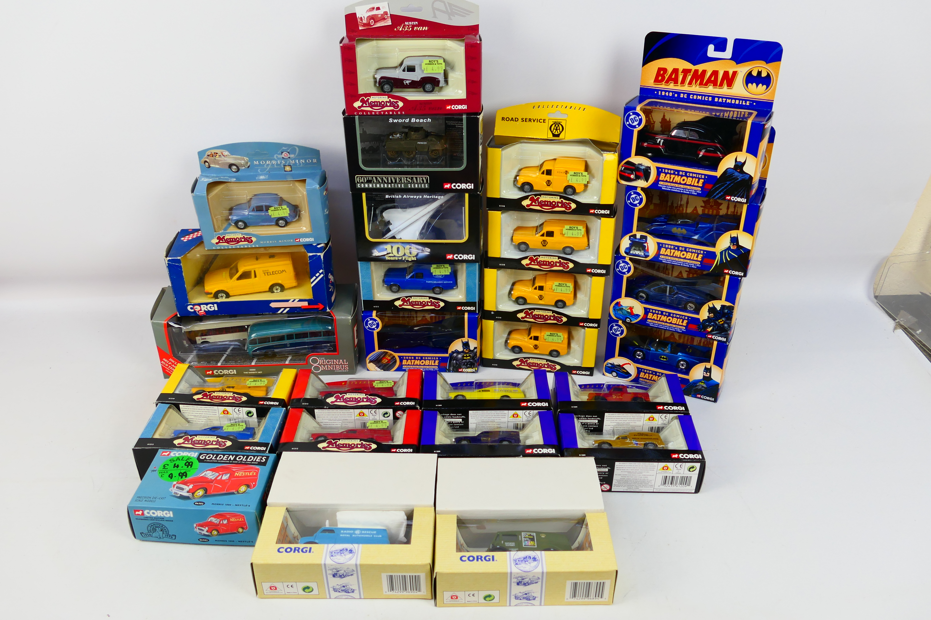 Corgi - 26 boxed diecast model vehicles in various scales from several Corgi ranges.