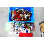 Meccano - A large quantity of loose Meccano.