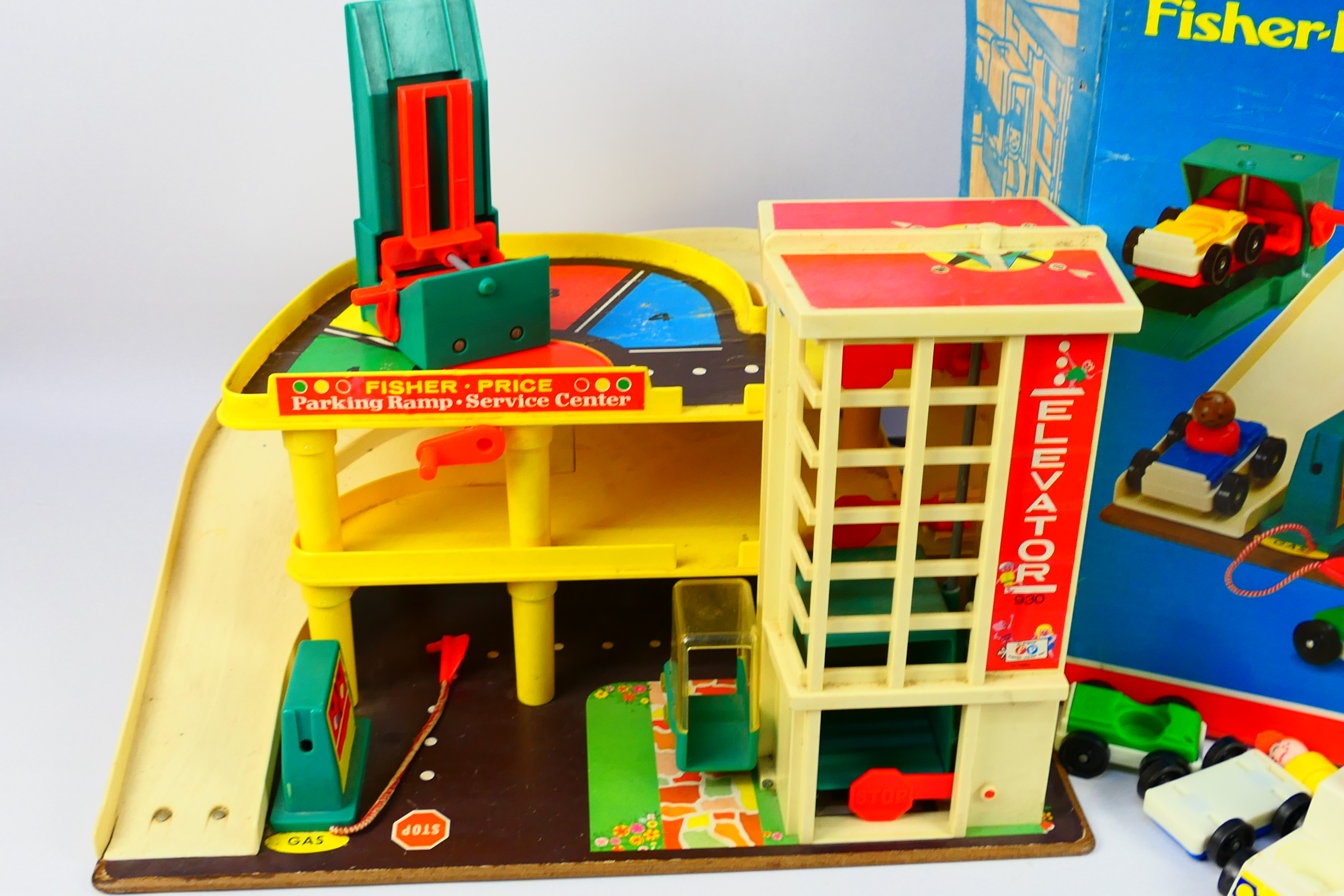 Fisher Price - A boxed 1980 Fisher Price Garage # 930. - Image 2 of 2