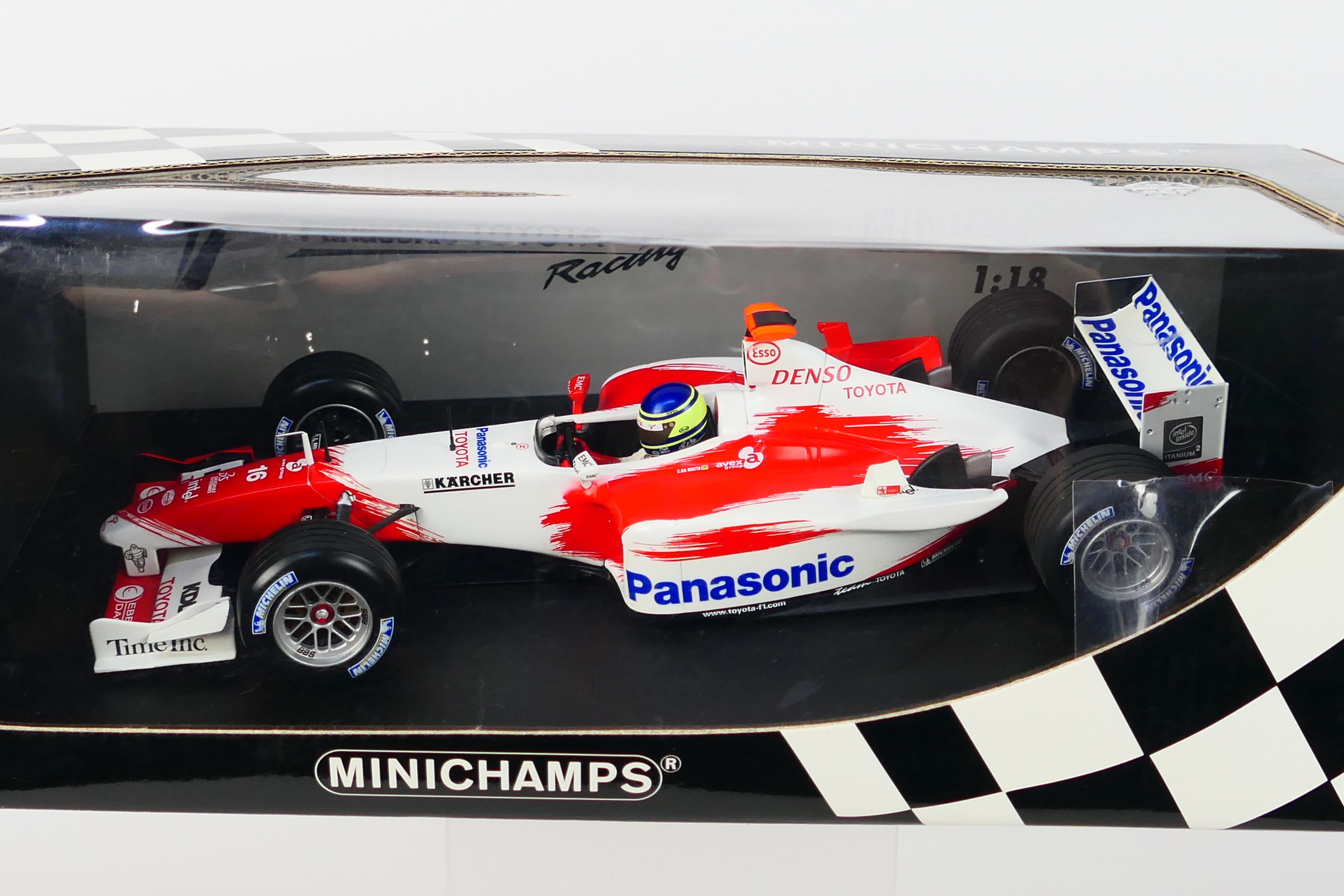 Minichamps- A boxed 1:18 scale limited edition Panasonic Toyota Racing Cristiano da Matta Alonso - Image 2 of 3