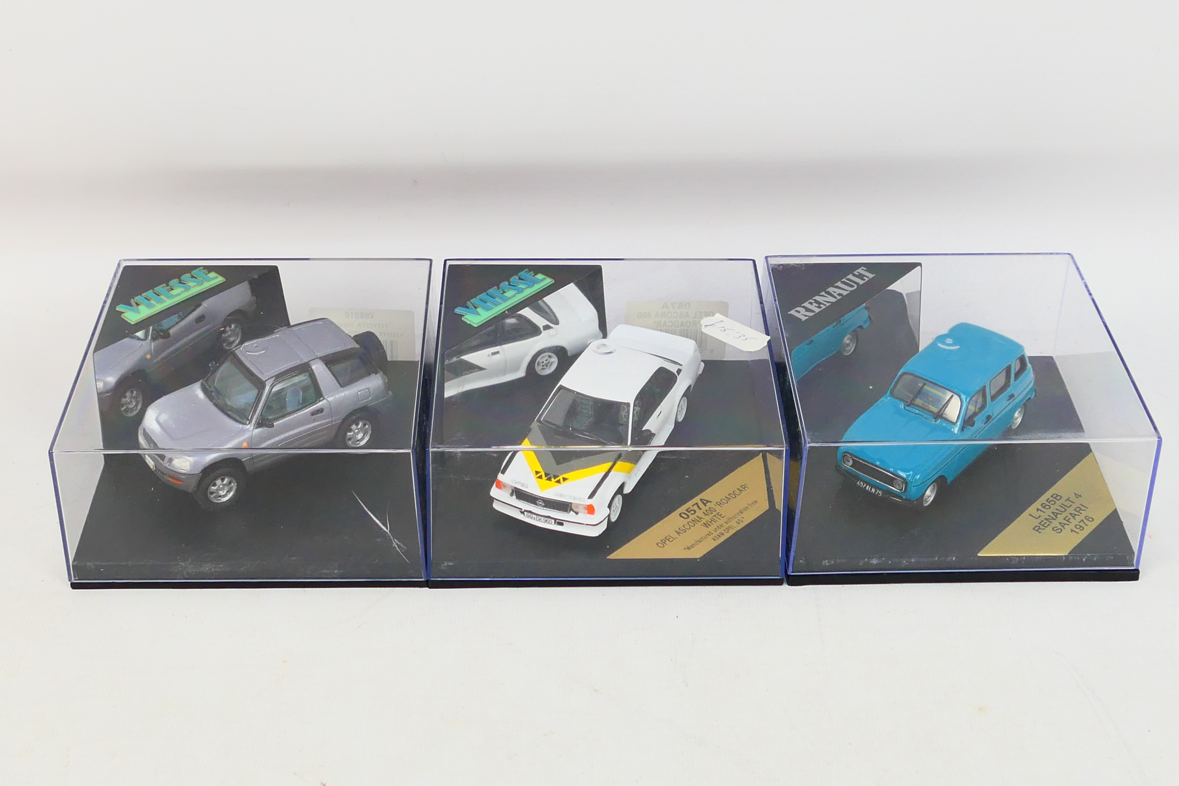 Vitesse - Three boxed diecast 1:43 scale model vehicles from Vitesse,