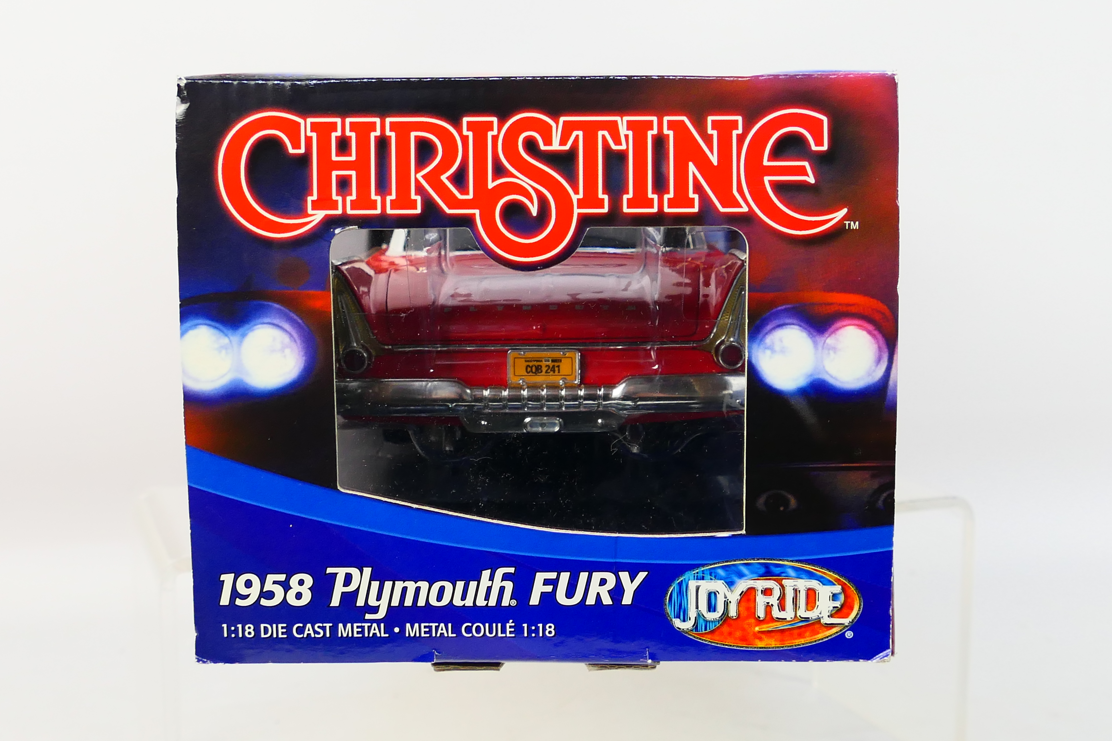 Joyride - A boxed Joyride #33853 1:18 scale 'Christine' 1958 Plymouth Fury. - Bild 4 aus 5