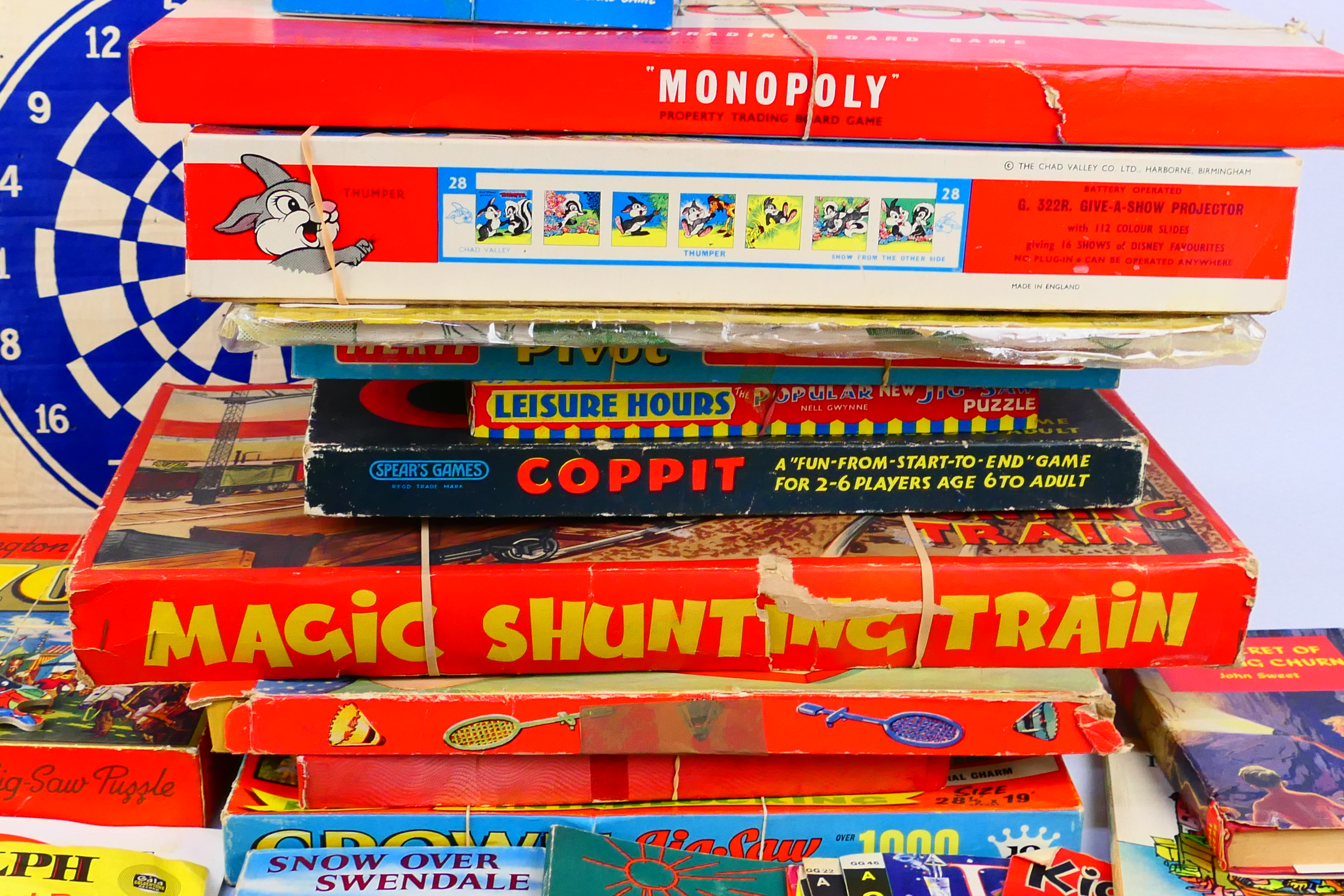 Waddington, TP, Chad Valley, Monopoly, Spear's Games - 13 x vintage boxed Jigsaws, games, books, - Image 2 of 5