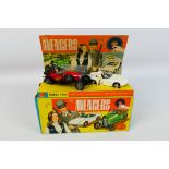 Corgi - The Avengers - A 1960s Gift Set 40 with Steed and his Bentley and Mrs Peel and her Lotus #