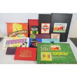 Waddingtons - Spears - HBF - 8 x vintage games including Totopoly, Spy Ring, Beat The Clock, Sorry,