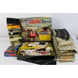 Scalextric - A boxed vintage Scalextric Extension Pack # HP1, 7 x boxed track sections,