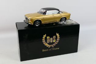 Best of Show (BoS) - A boxed 1:18 scale Best of Show BOS145 1971 Rover PB5 Coupe.