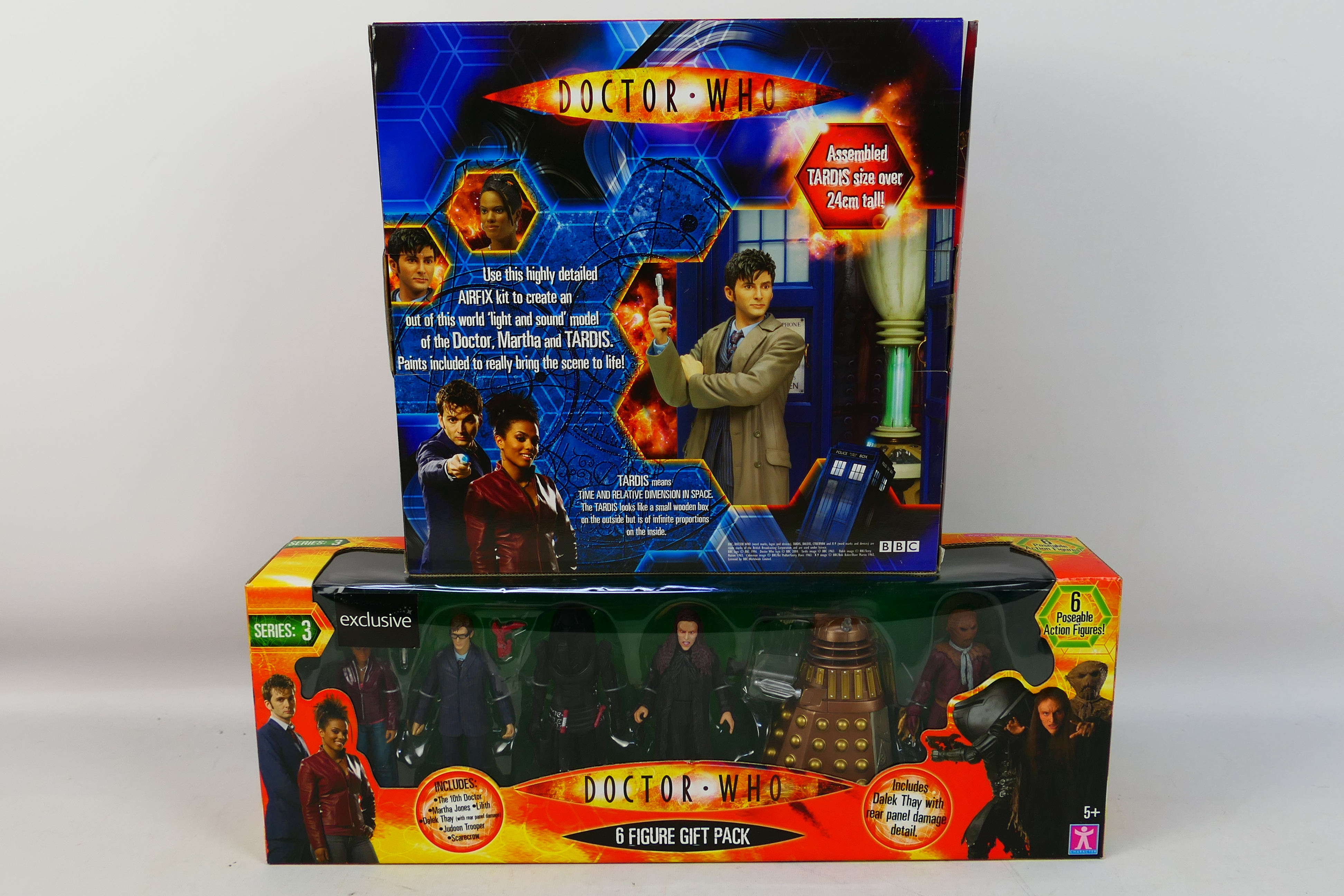 Character Options - Airfix - Doctor Who - A Doctor Who 6 figure Gift Pack. Set comprises of 5.