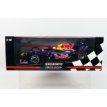 Minichamps - A boxed limited edition 1:18 scale Red Bull Racing Renault RB5 Mark Webber 2nd place