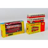 Corgi - Dinky - 2 x boxed bus models,