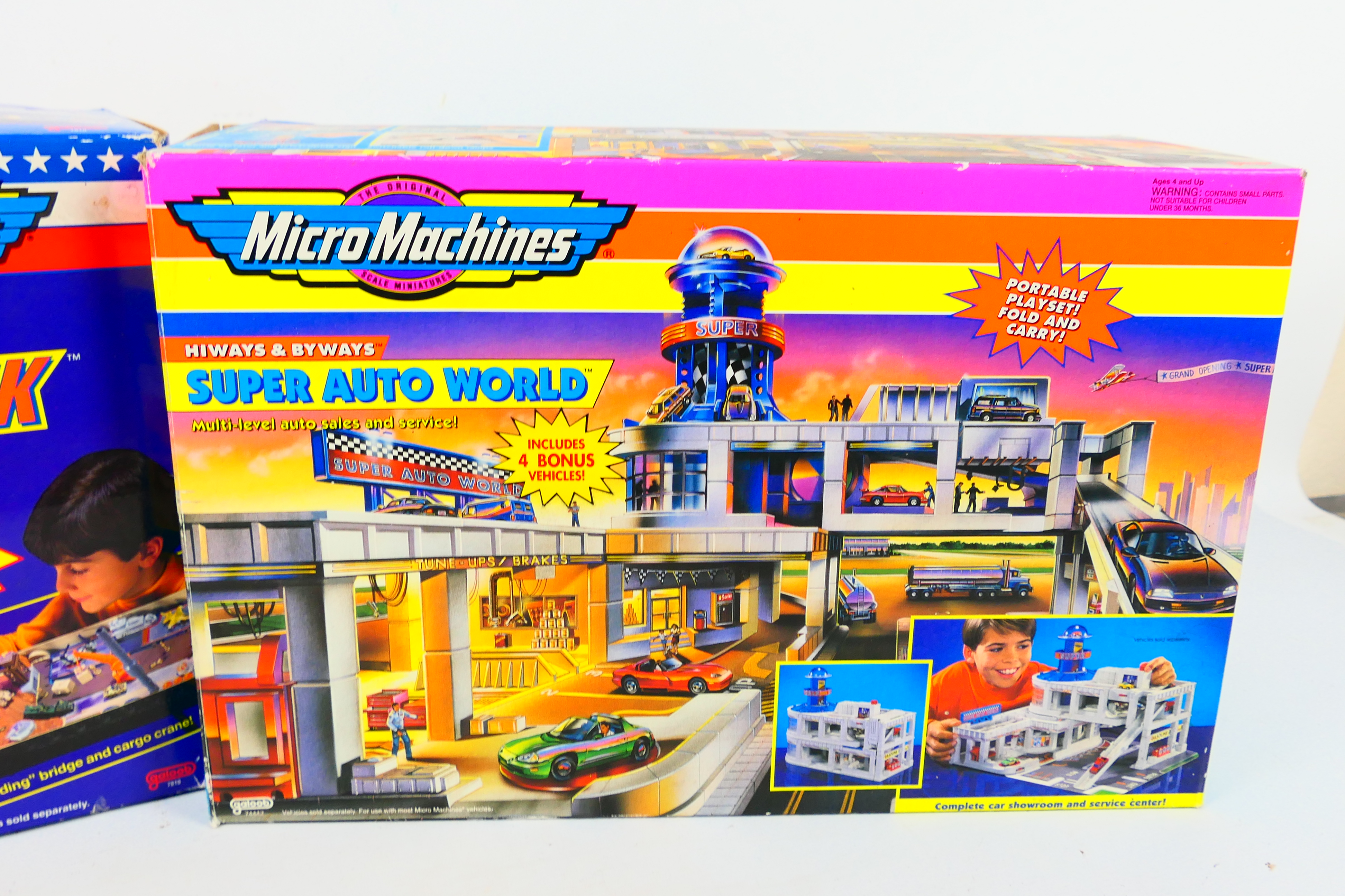 Galoob - Micro Machines. Three boxed Micro Machines playsets and One loose set. - Image 6 of 6