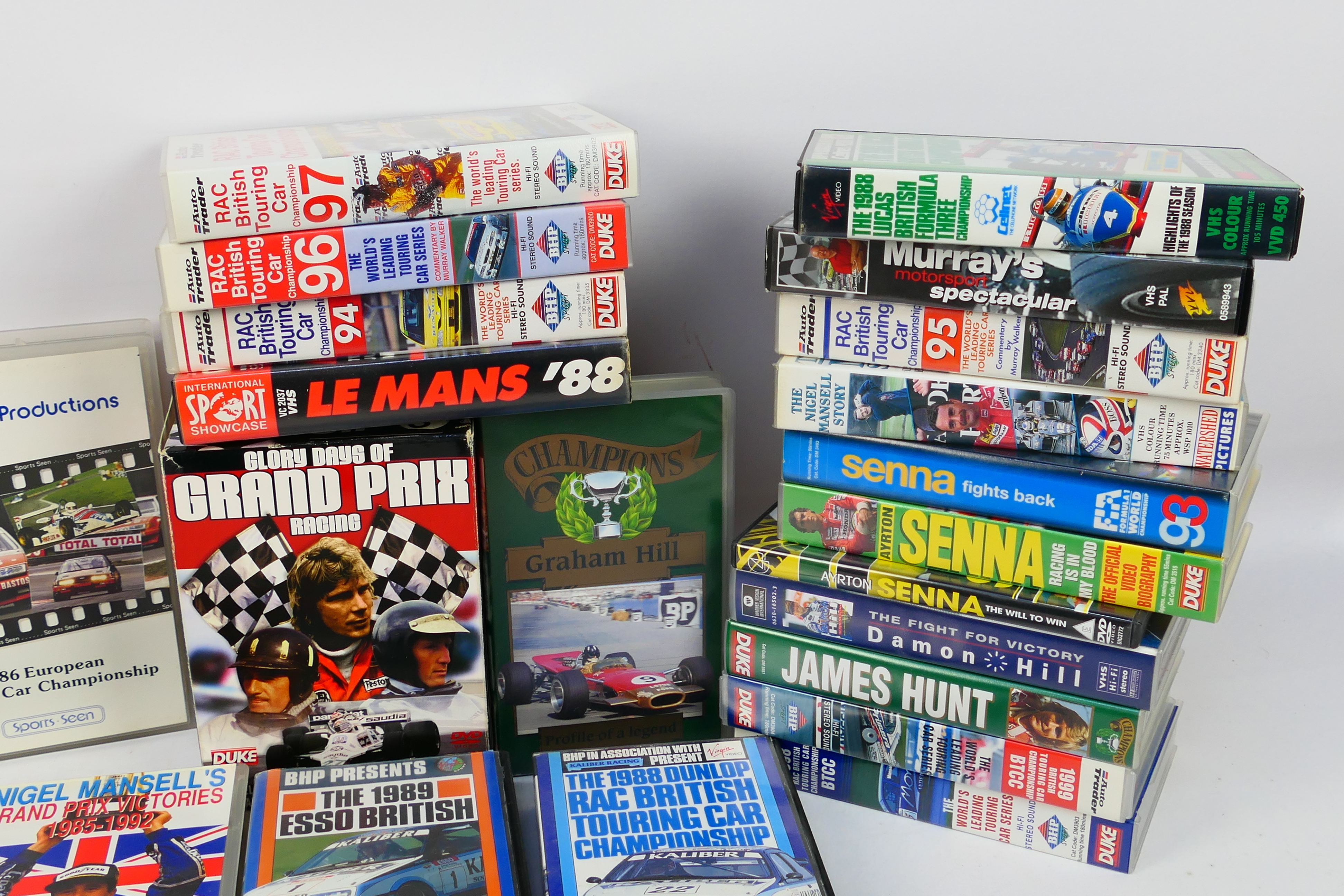 Sports Seen Video - 22 x VHS videos of racing including the 1986 European Touring Car Championship, - Image 2 of 4