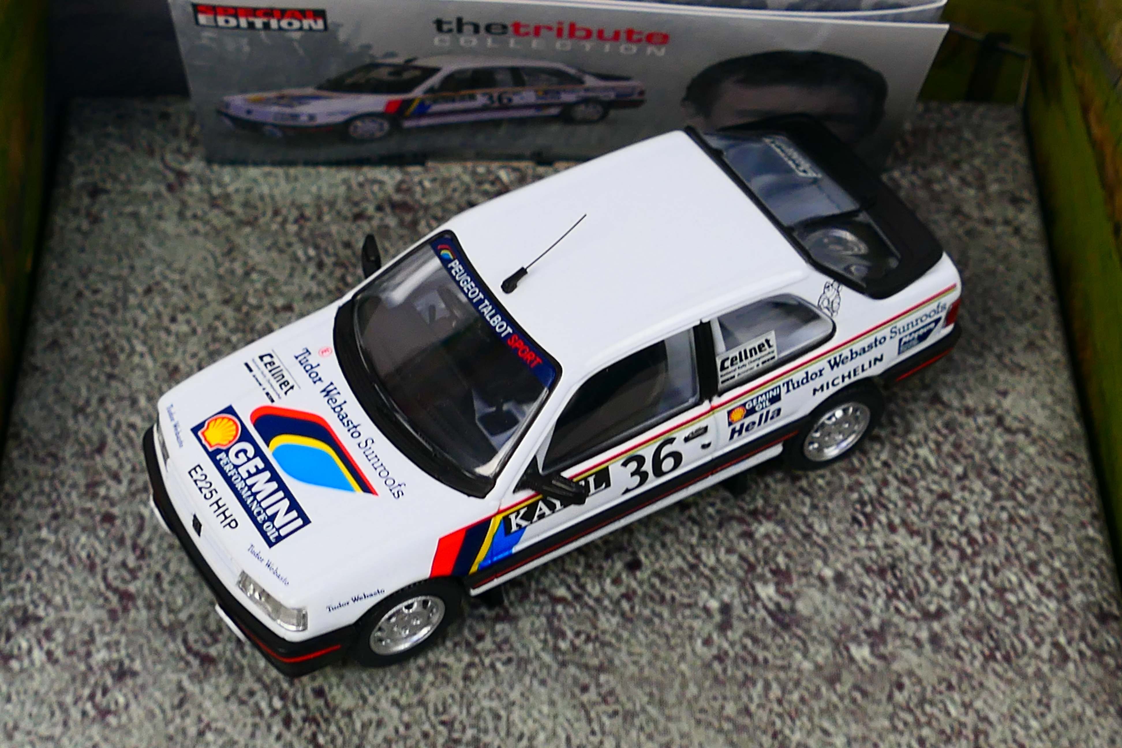 Corgi - A boxed Special Edition 'Colin McRae Motorsport - The Tribute Collection' VA11600 Peugeot - Image 3 of 4