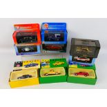 Vanguards - A boxed group of nine diecast model cars from various Vanguard ranges.