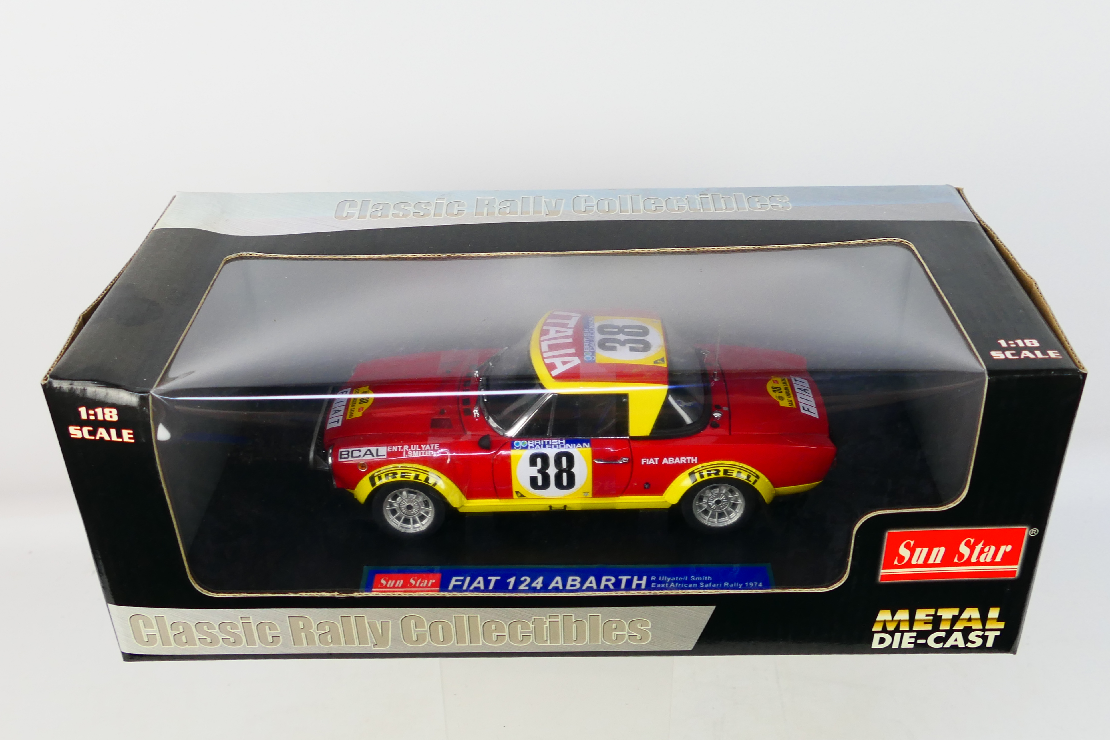 Sun Star - A boxed Sun Star Classic Rally Collectibles' 1:18 scale #4942 Fiat 124 Abarth 'Ullyate / - Image 3 of 3