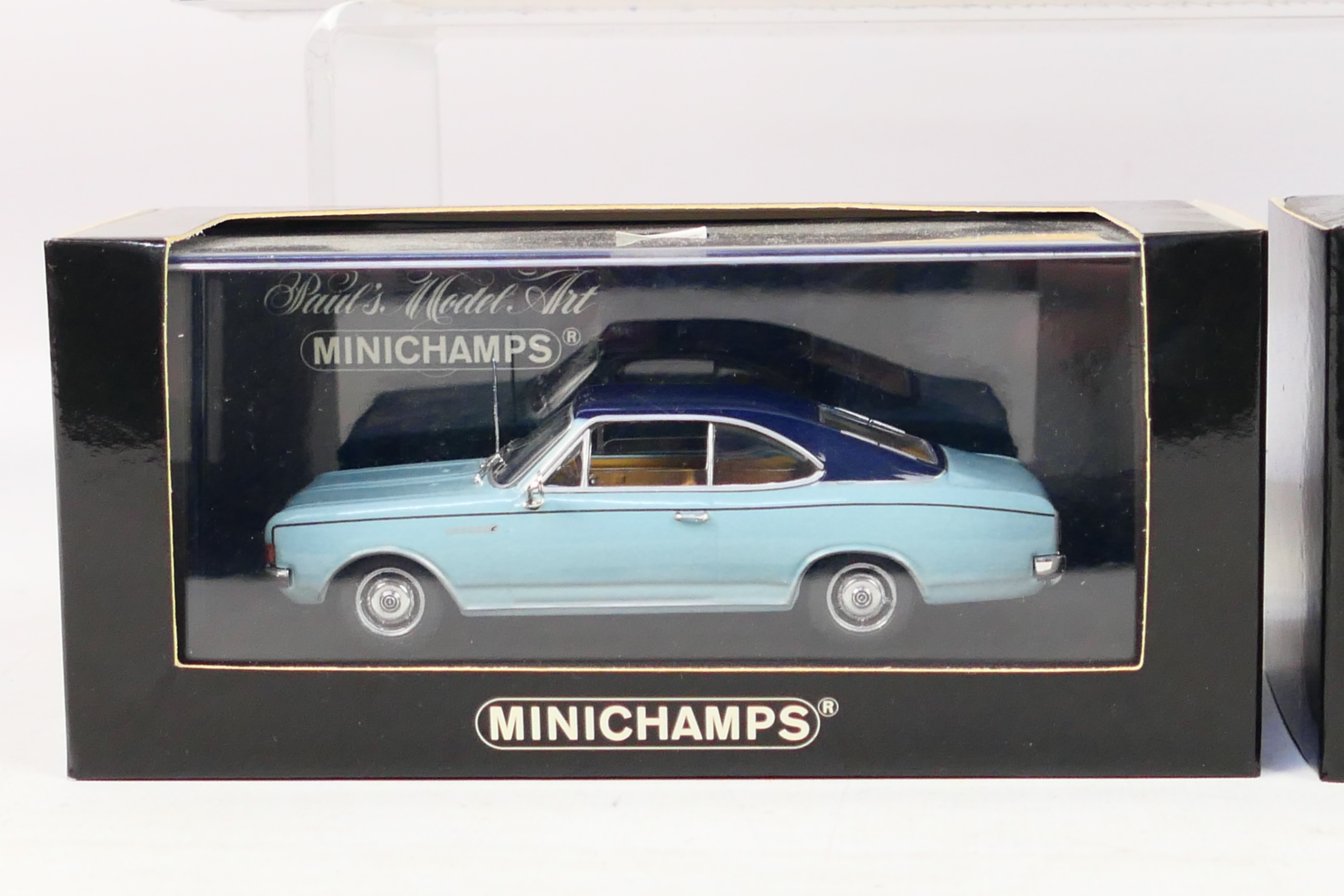 Minichamps - Norev - Four boxed 1:43 scale diecast model cars. - Image 5 of 5
