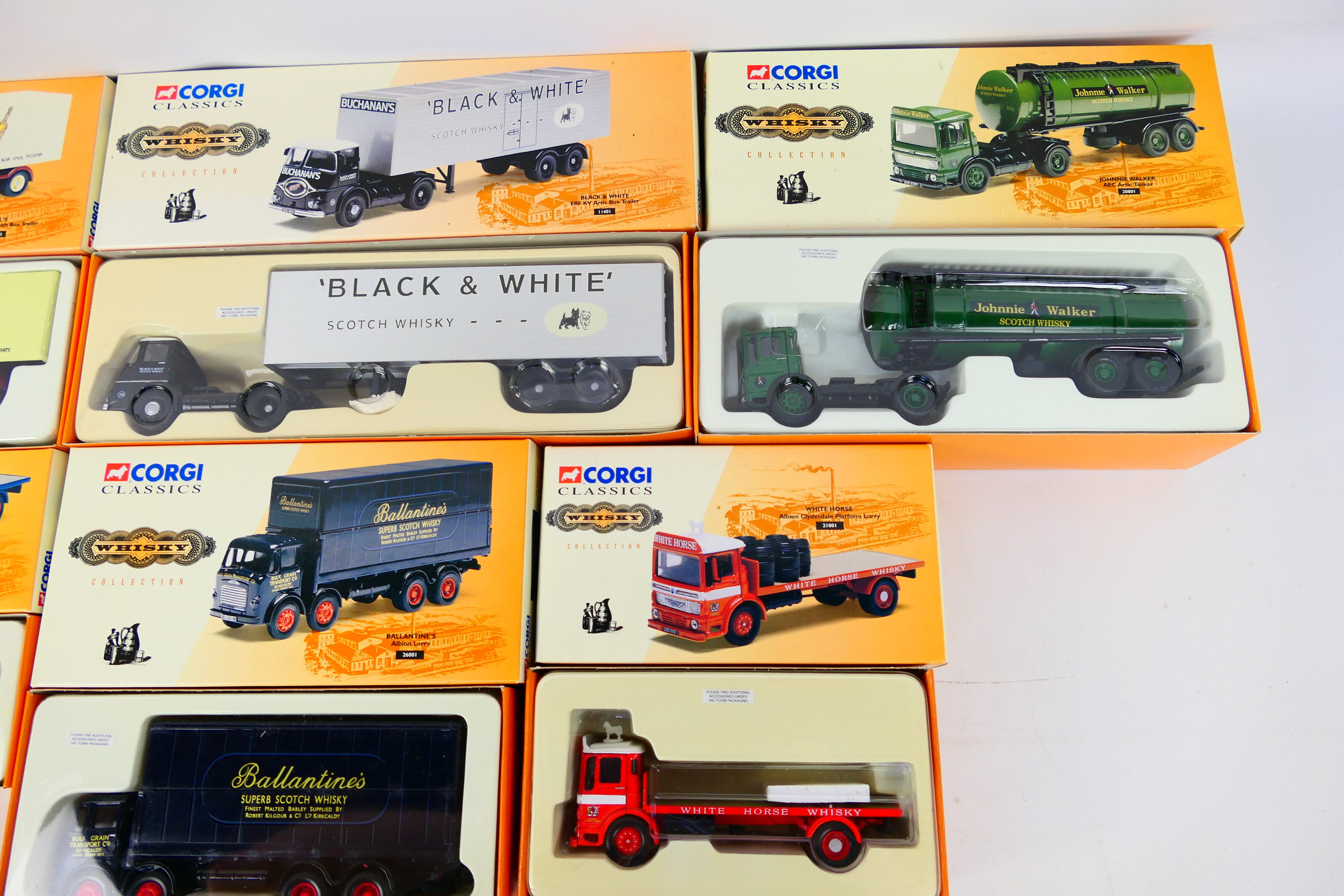 Corgi Classics - Six boxed diecast 1;50 scale model trucks from Corgi's 'Whisky Collection' series. - Image 4 of 4
