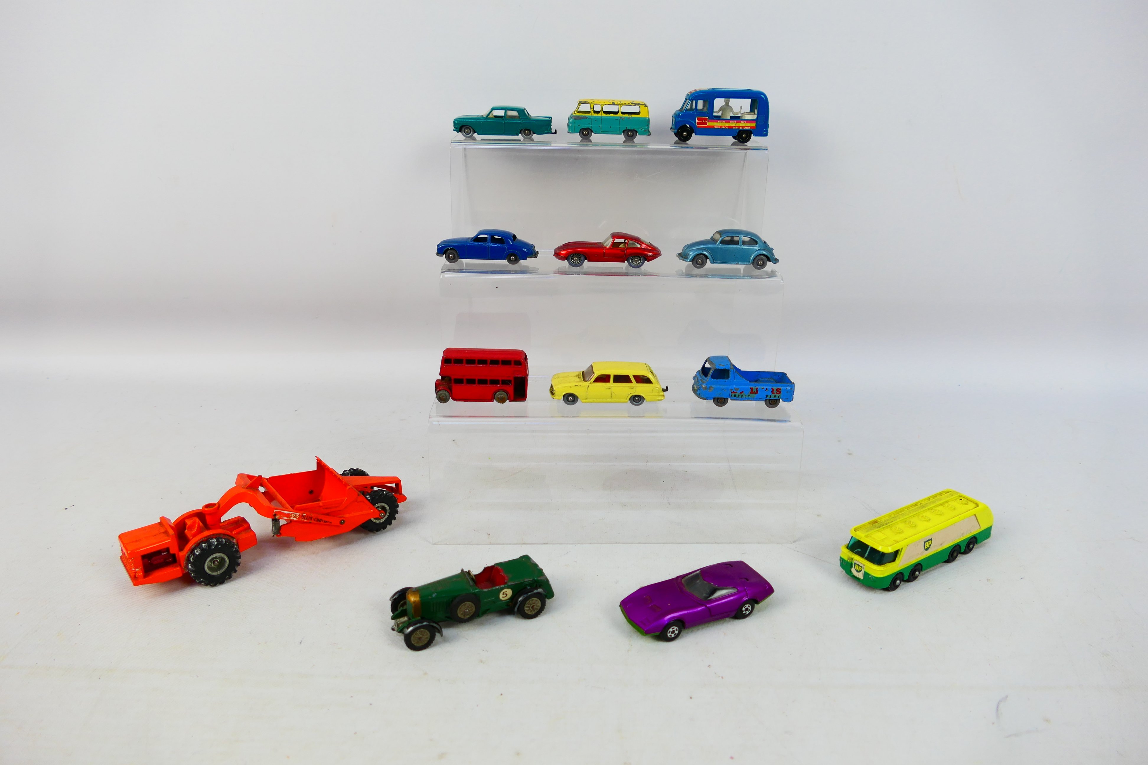 Matchbox - An unboxed collection of Matchbox diecast model vehicles mainly Regular Wheels.