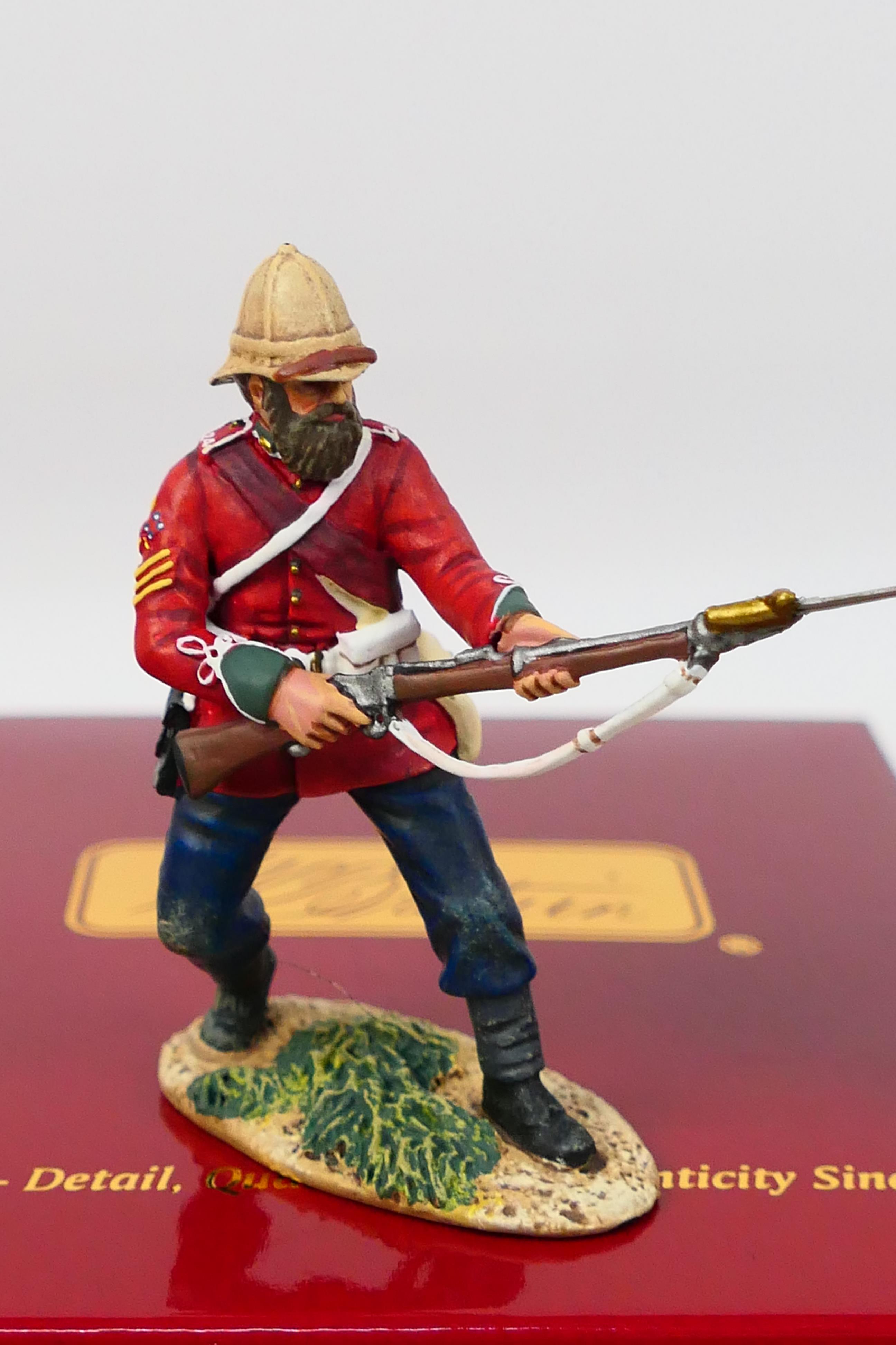 Britains - Corgi Forward March - Five boxed 54mm metal British 24th Foot figures majority from - Image 4 of 6