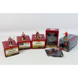 Britains - Corgi Forward March - Five boxed 54mm metal British 24th Foot figures majority from