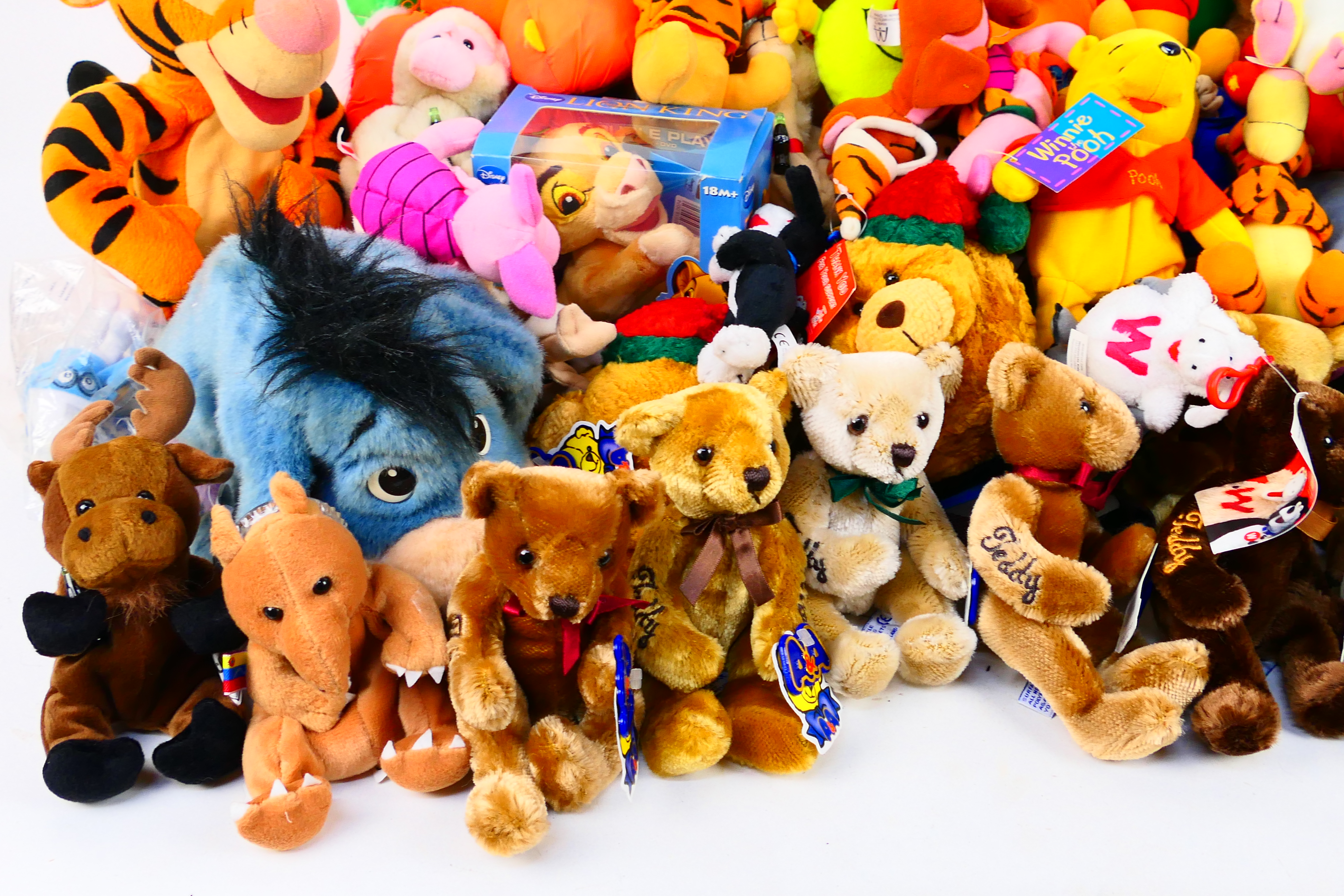 Coke Cola - Disney - A collection of soft toys including a collection of Coke Cola Bean Bag animals, - Image 2 of 7