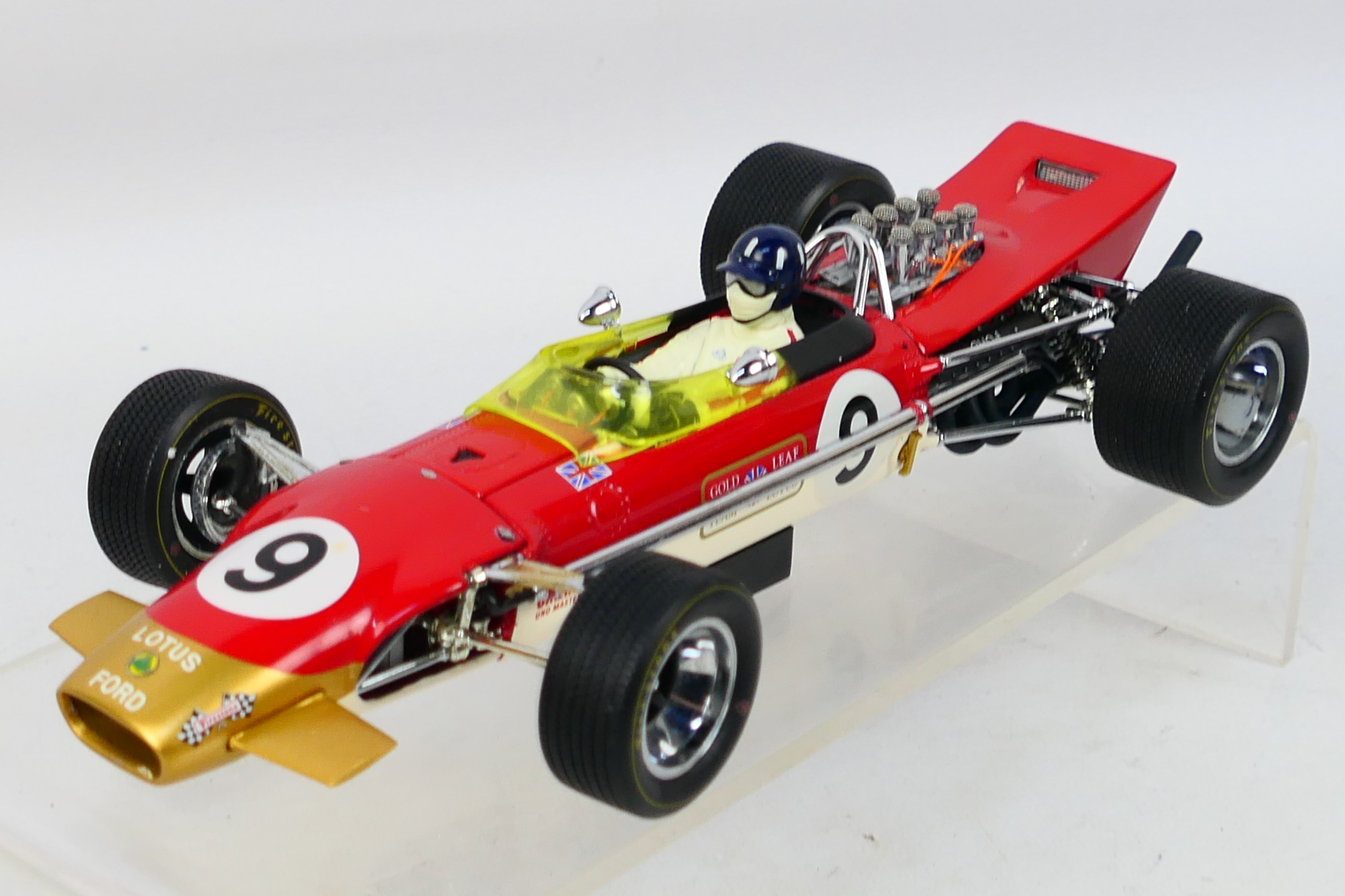 Grand Prix Classics - A boxed 1:18 scale Lotus Ford Type 49 B car # 28604. - Image 2 of 4