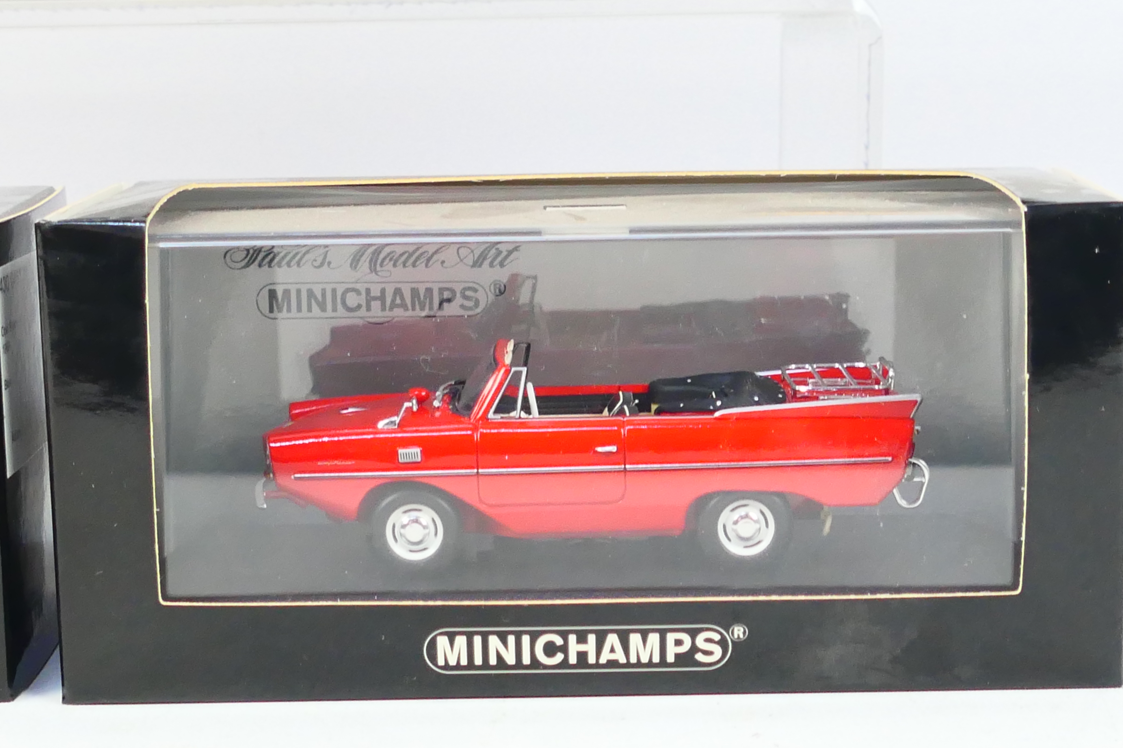 Minichamps - Norev - Four boxed 1:43 scale diecast model cars. - Image 4 of 5