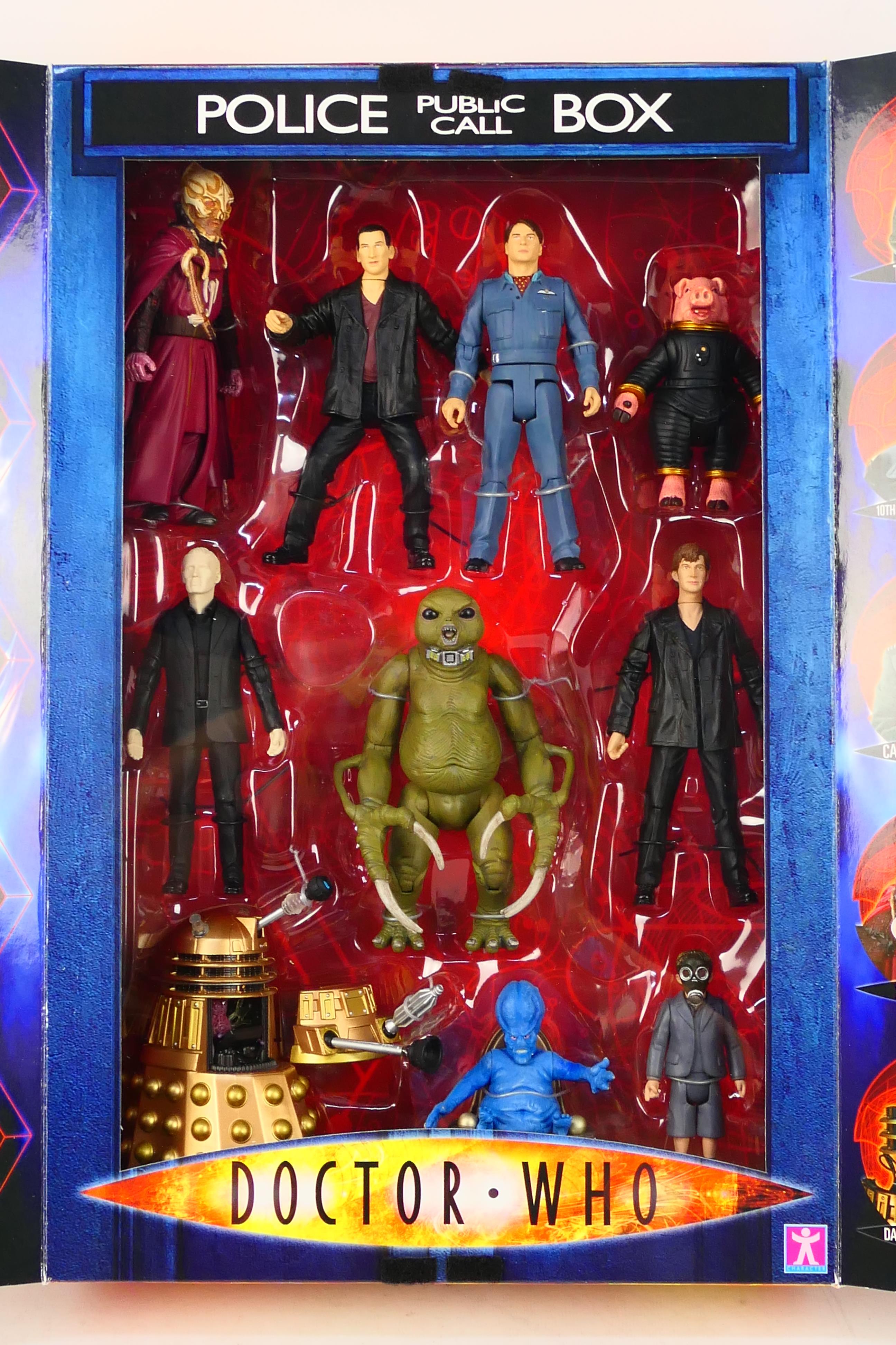 Character Options - Doctor Who - A Doctor Who series 1 10 figure Gift Set. This set comprises of 5. - Image 2 of 7