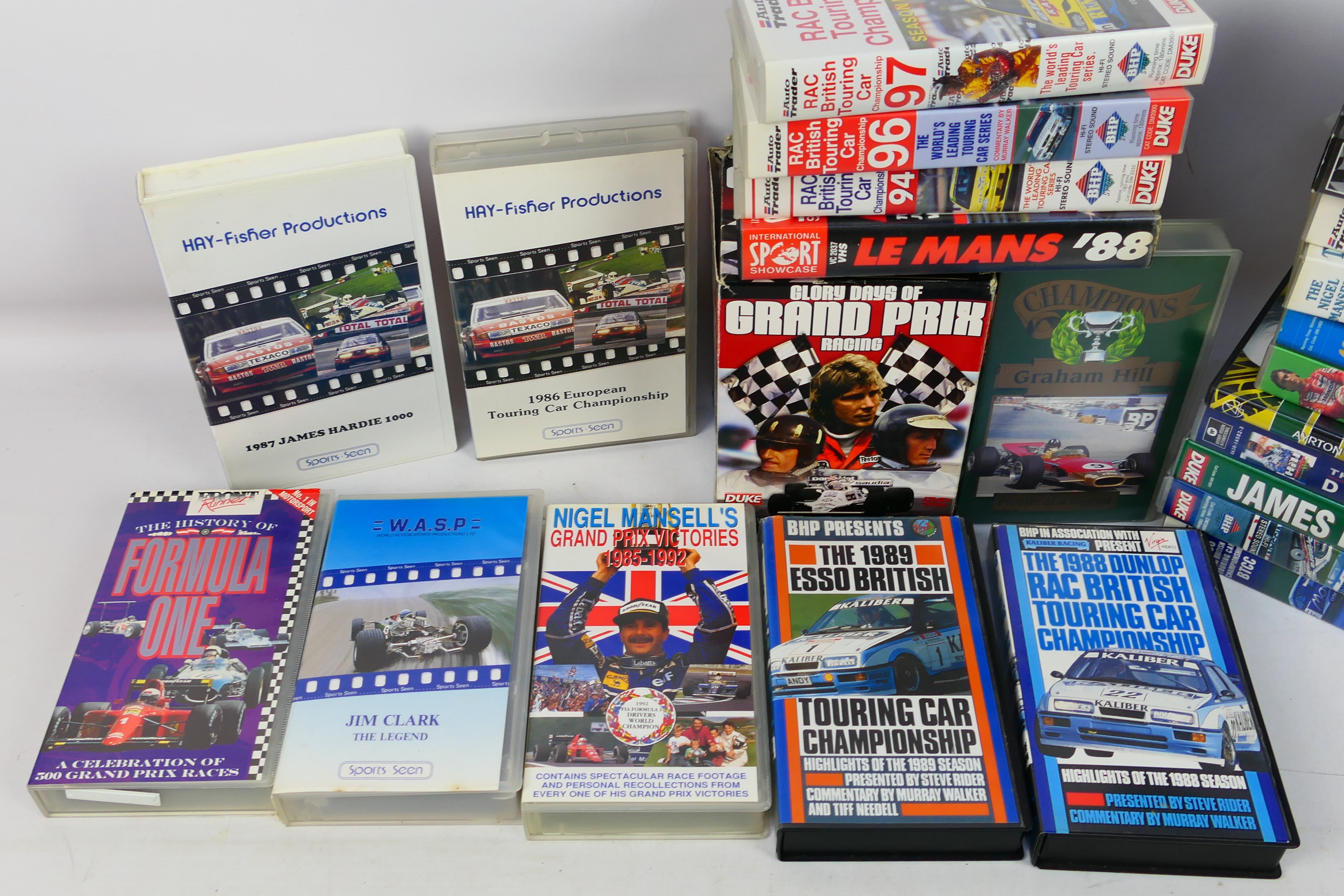 Sports Seen Video - 22 x VHS videos of racing including the 1986 European Touring Car Championship, - Image 4 of 4
