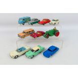 Dinky Toys - Corgi Toys - Other - An unboxed collection of 10 playworn diecast and plastic model