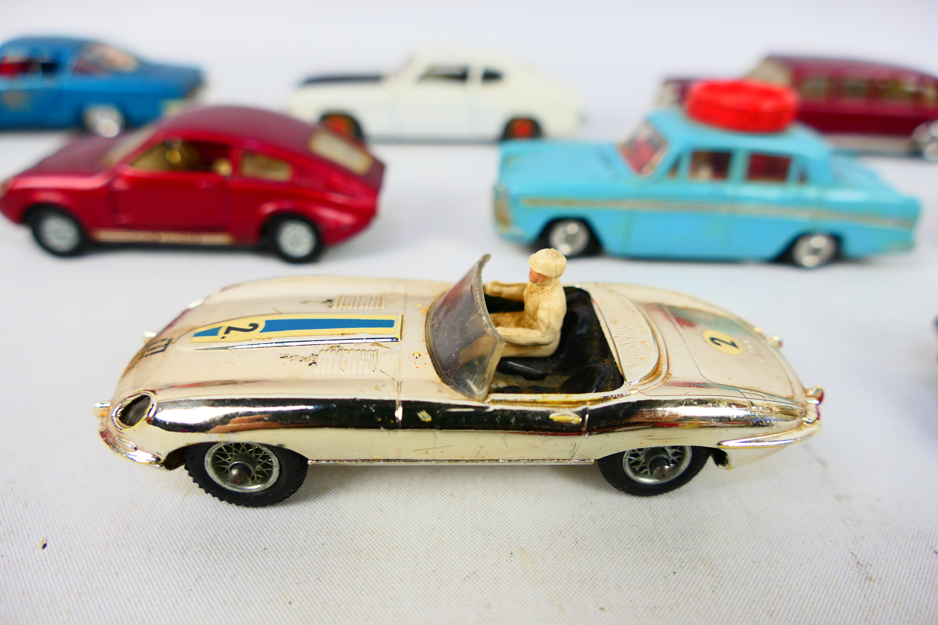 Corgi Toys - An unboxed group of 10 diecast model cars from Corgi Toys. - Image 3 of 10