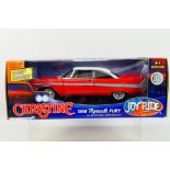 Joyride - A boxed Joyride #33853 1:18 scale 'Christine' 1958 Plymouth Fury.