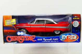 Joyride - A boxed Joyride #33853 1:18 scale 'Christine' 1958 Plymouth Fury.
