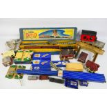 Hornby Dublo - a boxed 0-6-2 Tank Passenger Train set EDP10 # 30010, 4 x boxed sets of points,