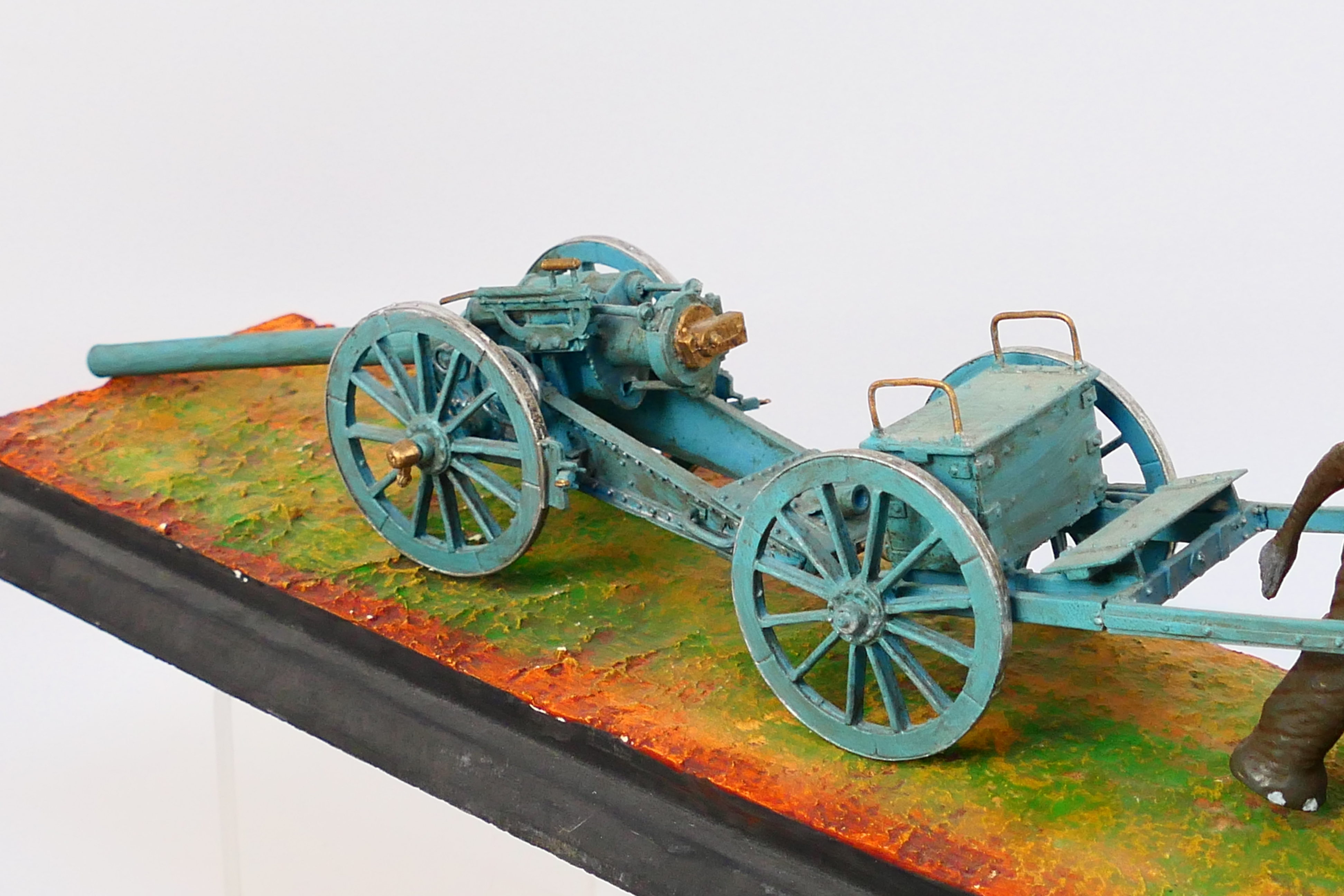 Mountford Metal Miniatures - An unboxed and built Mountford Metal Miniatures 1:32 scale 'Battery - Image 12 of 12