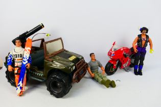 Hasbro - Action Man - A collection of modern Action Man items including 3 x figures,
