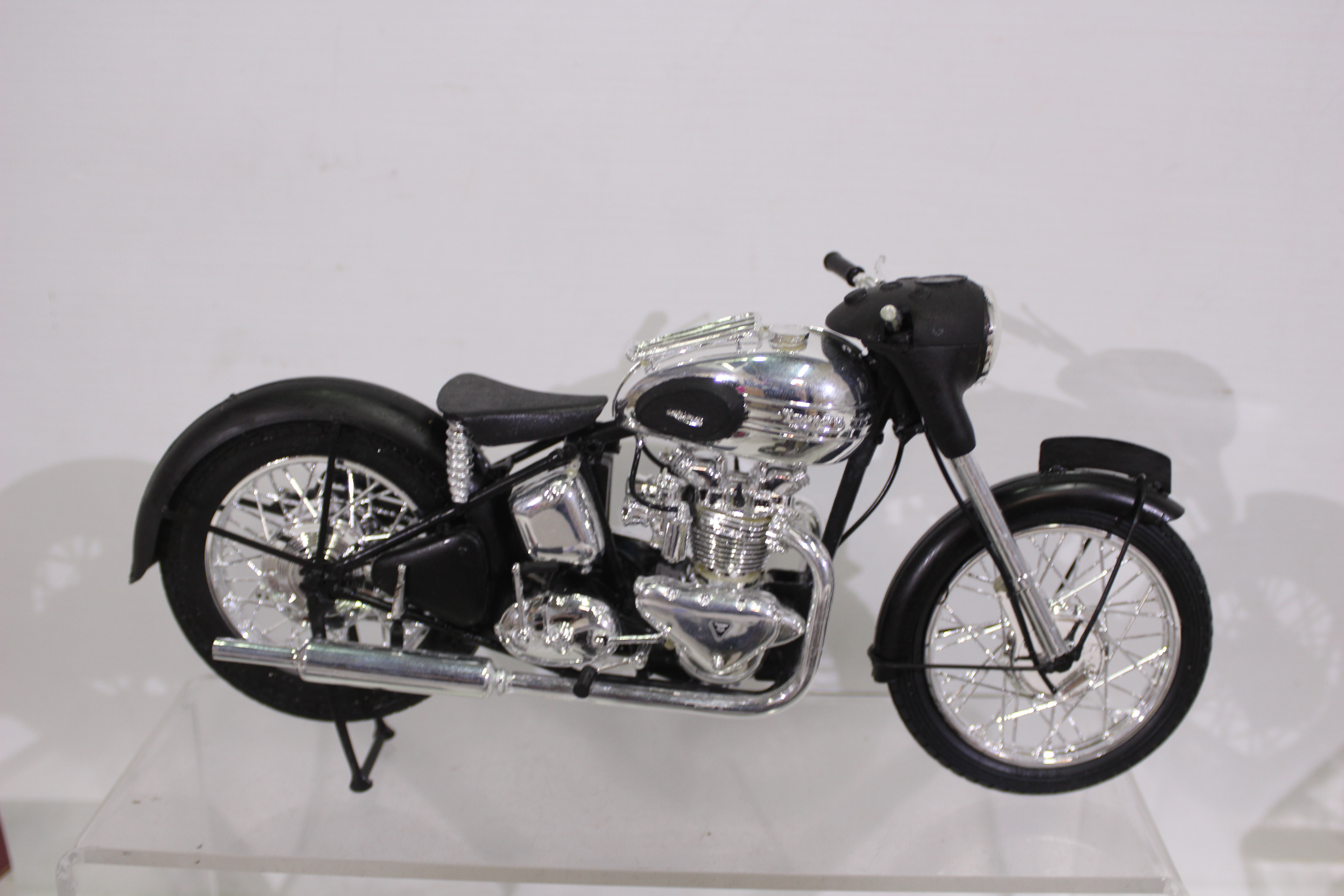 Franklin Mint - Atlas - Vitesse - A group of motorcycle models including a Harley Davidson WLA, - Image 14 of 19