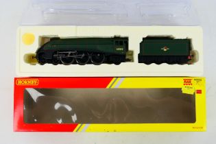 Hornby - A boxed Hornby OO gauge R2784X DCC FITTED 4-6-2 Class A4 steam locomotive and tender Op.
