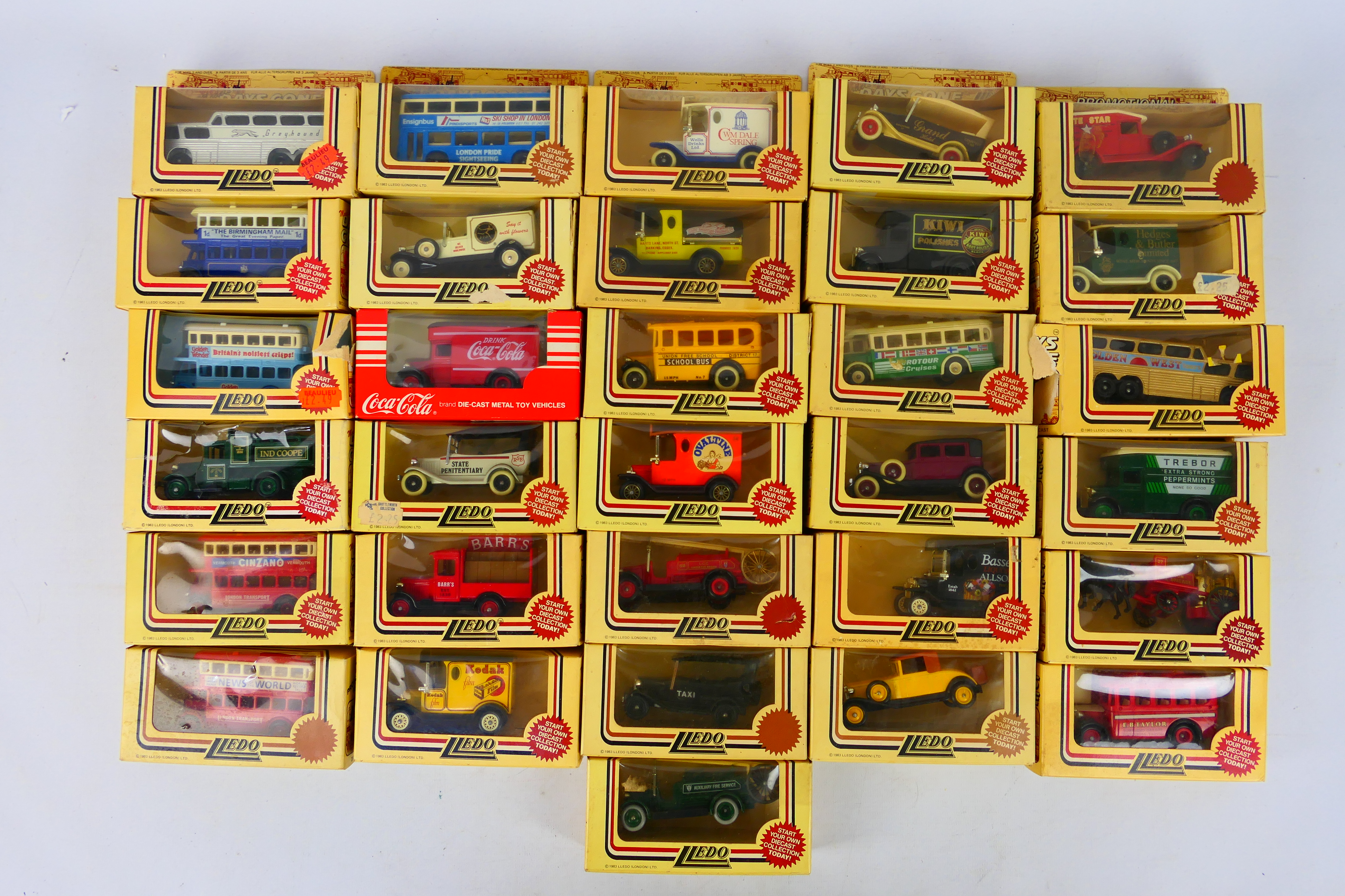 Lledo - Days Gone - Diecast - An assortment of approximately 30 diecast vehicles to include a Drink