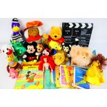 Disney - Rainbow Toys - The Wombles - Winnie The Pooh - A collection of soft toys and Disney items
