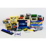 Oxford - Hornby - Corgi - Lledo - A group of boxed and loose vehicles including Scania BP tanker,