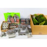 Metcalfe - Other - An unboxed and constructed collection of OO gauge model railway card trackside