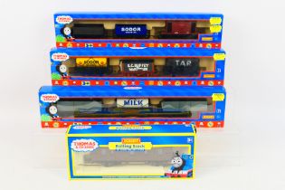 Hornby - Four boxed OO gauge items of rolling stock from Hornby's 'Thomas the Tank & Friends' range.