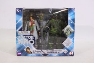 Character Options - Doctor Who - The Seeds of Doom Collector Set (#03923) containing action figures
