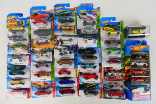 Hot Wheels - 41 x carded / boxed vehicles including Ford Mustang set # HFV92,