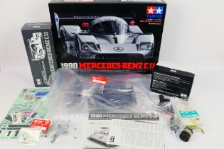 Tamiya - A boxed Tamiya #47484 1:10 scale electric 1990 Mercedes Benz C11 High Performance Racing