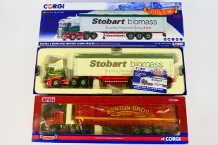 Corgi - Two boxed Corgi 'Hauliers of Renown' 1:50 scale diecast model trucks.