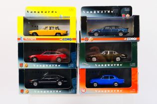 Corgi Vanguards - 6 x boxed cars including limited edition Triumph 2500S # VA08210,