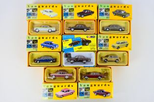 Corgi Vanguards - 8 x boxed cars including Vauxhall PA Cresta # VA06042, Wolseley Six # VA08500,